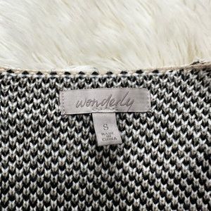 Fringe sweater cardigan